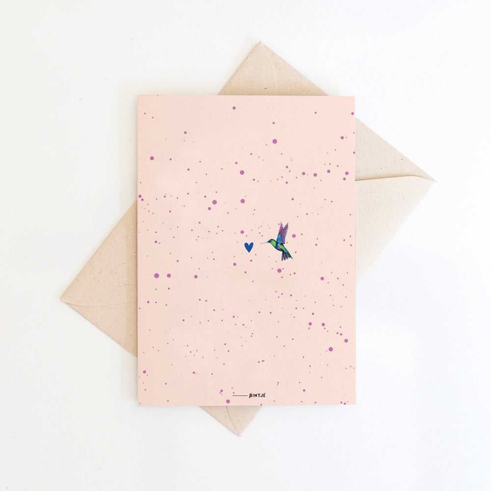 Dubbele Wenskaart Nieuwe (t)huis