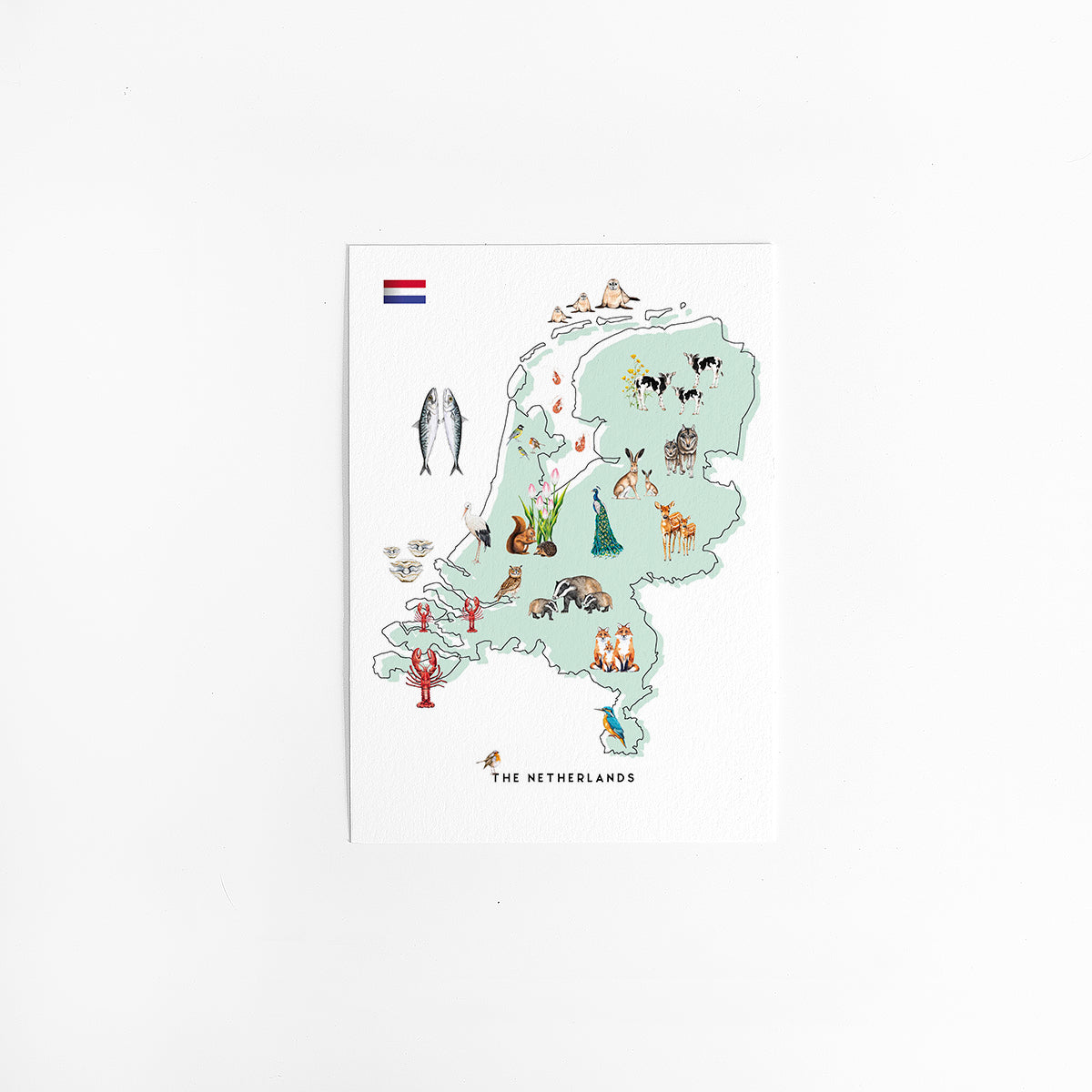 Wenskaart Holland: Nederland