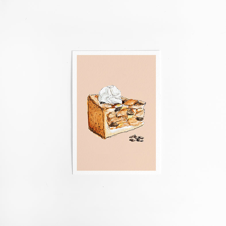 Wenskaart Keuken: Appeltaart