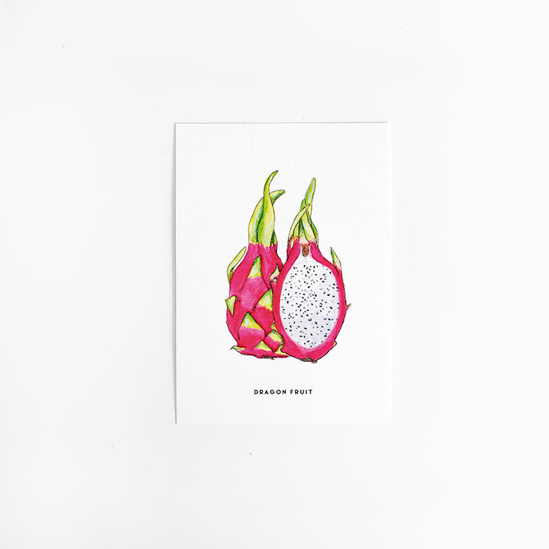 Wenskaart Keuken: Dragonfruit