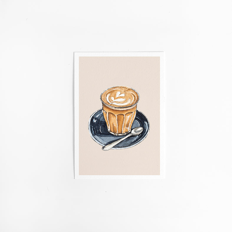 Wenskaart Keuken: Cappuccino