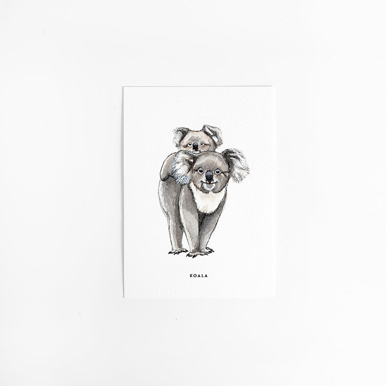 Wenskaart Koala