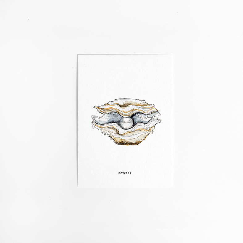 Wenskaart Oester