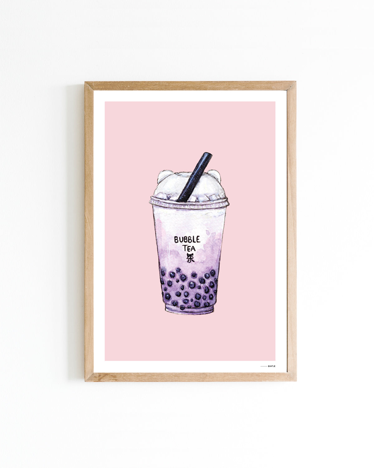 Poster 15x20 Keuken: Bubble Tea