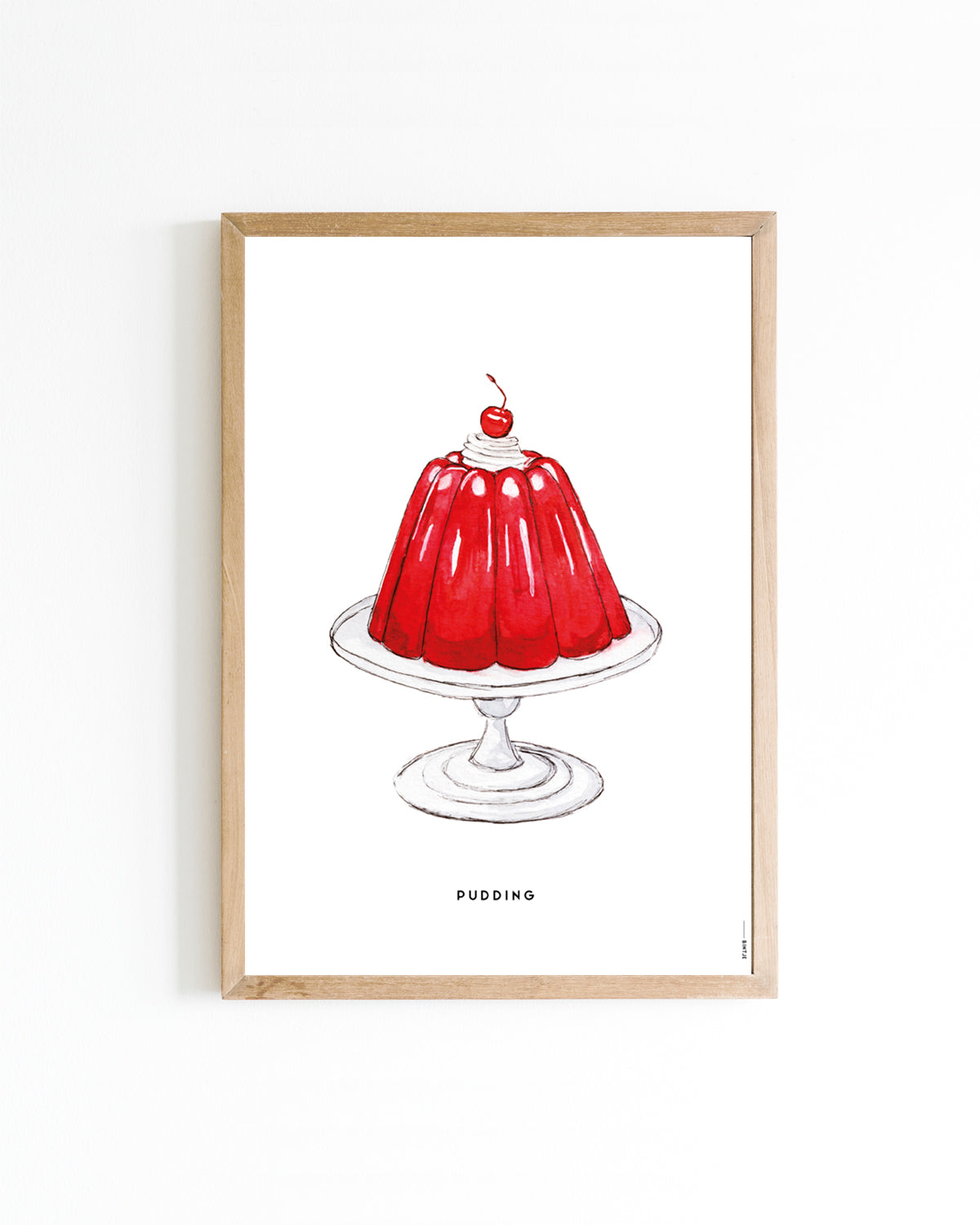 Poster A4 Pudding