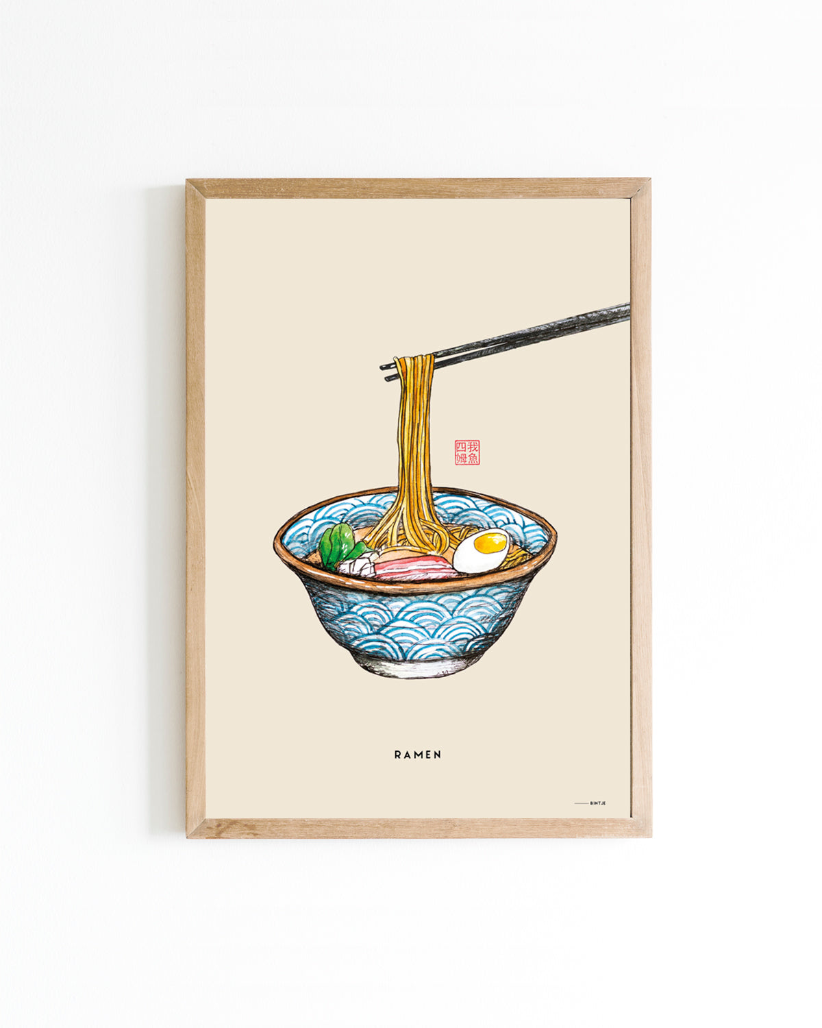 Poster 30x40 Azie Keuken: Ramen