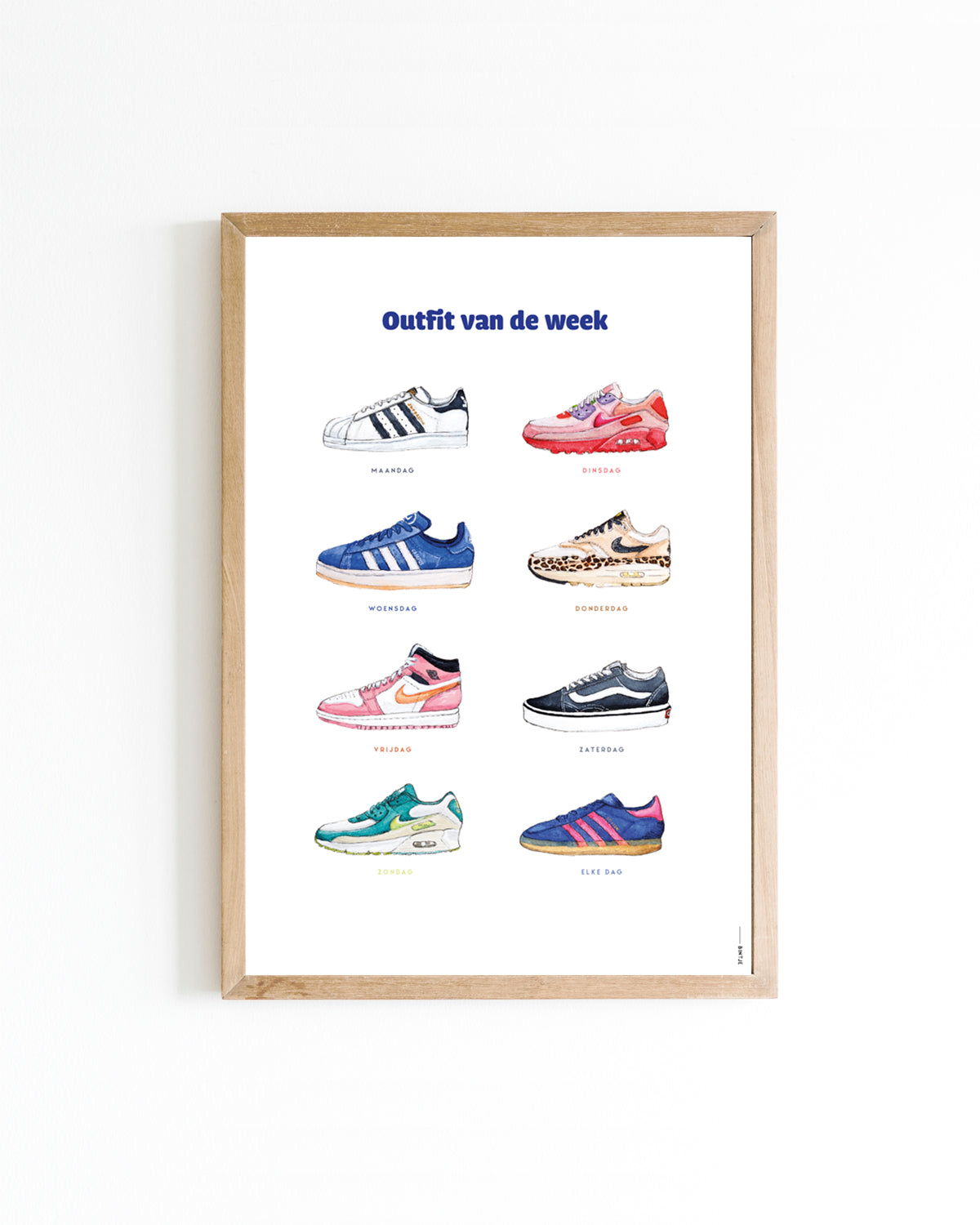 Poster 30x40 Sneakers