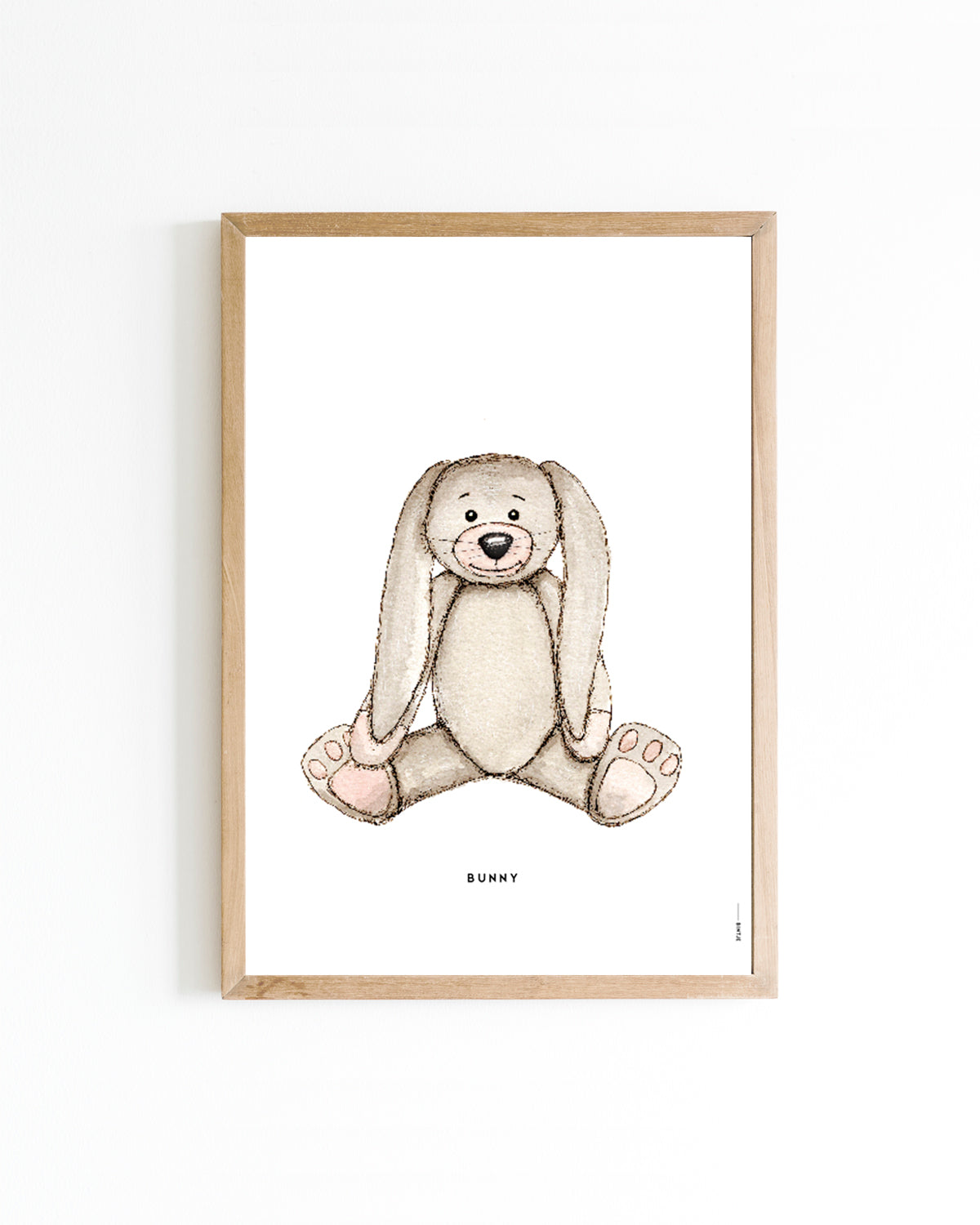 Poster 30x40 Knuffel konijn
