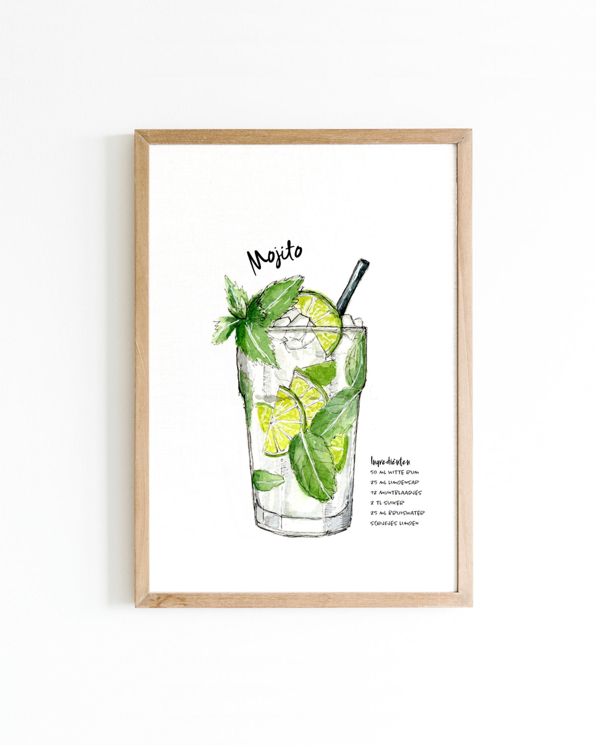 Poster 15x20 Cocktail: Mojito