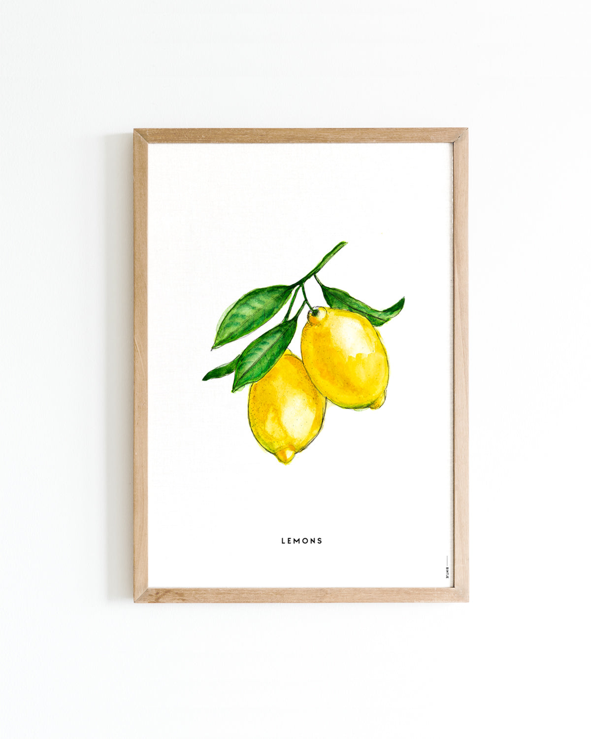 Poster 30x40 Lemons/Citroenen