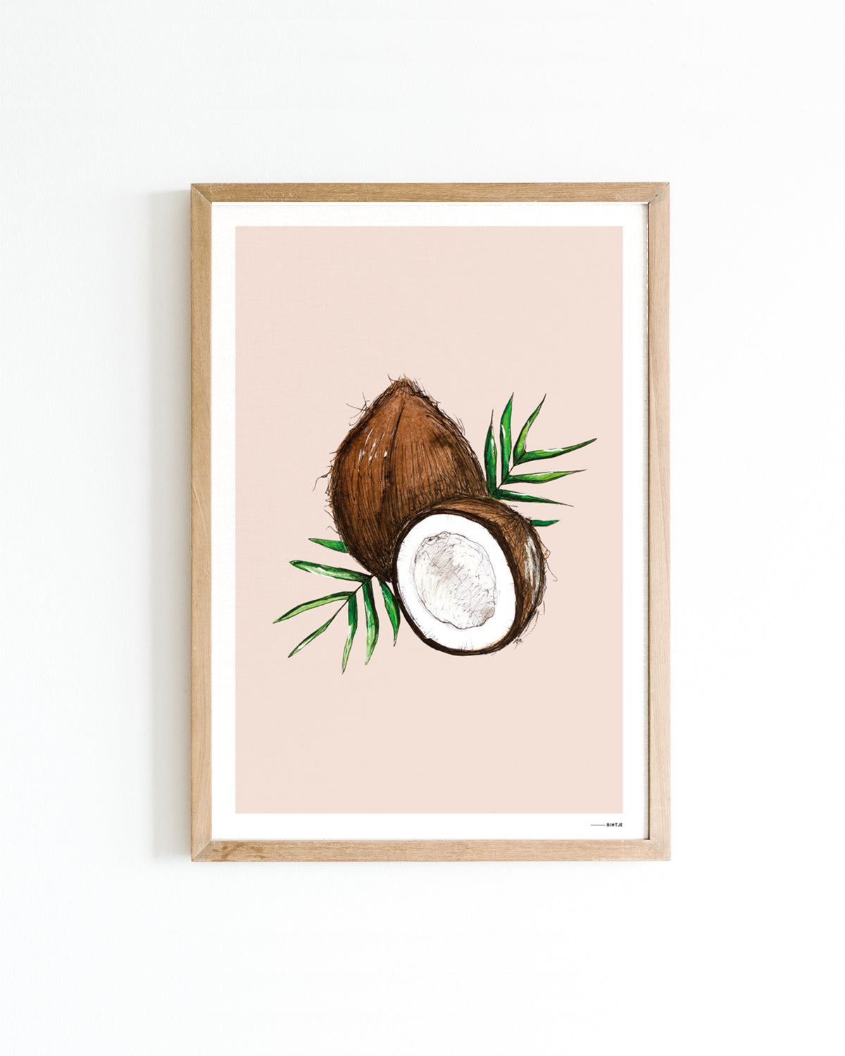 Poster 15x20 Keuken: Cocosnoot