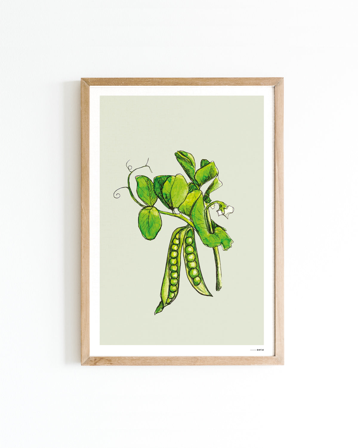 Poster 15x20 Keuken: Erwtjes