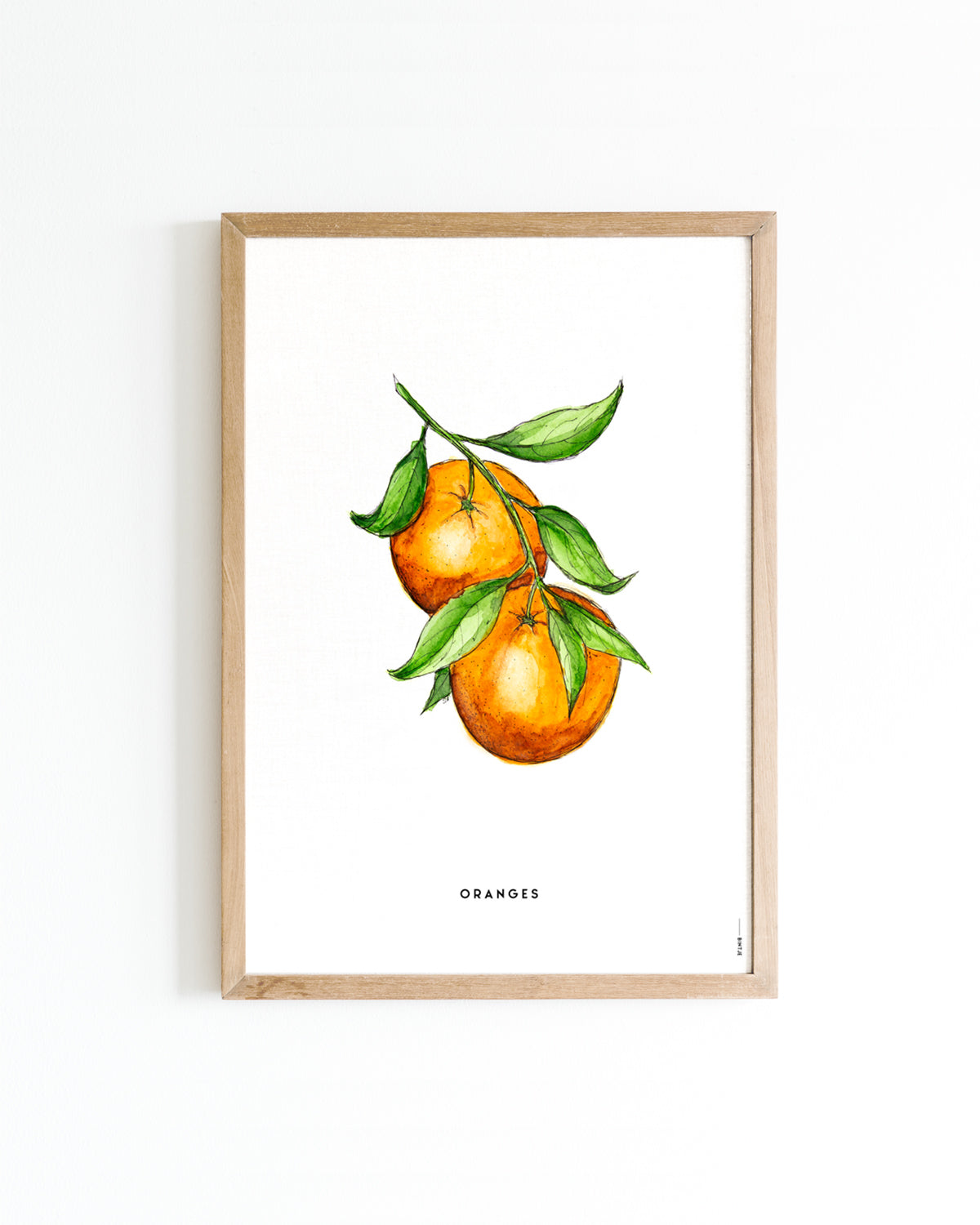 Poster 15x20 Keuken: Orange