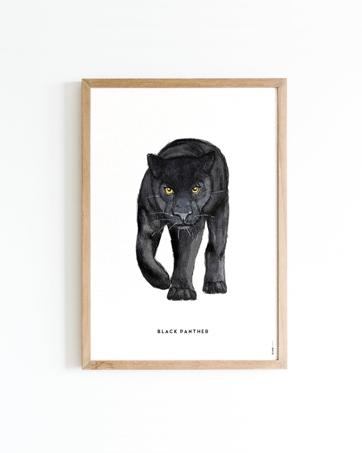 Poster 30x40 Zwarte panter