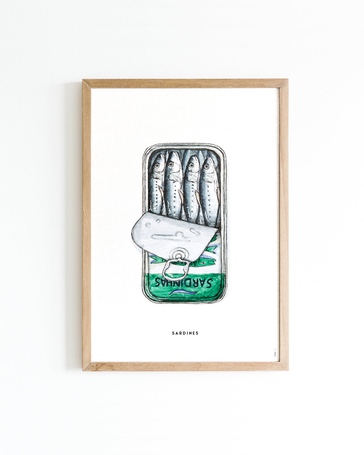 Poster 30x40 Sardientjes