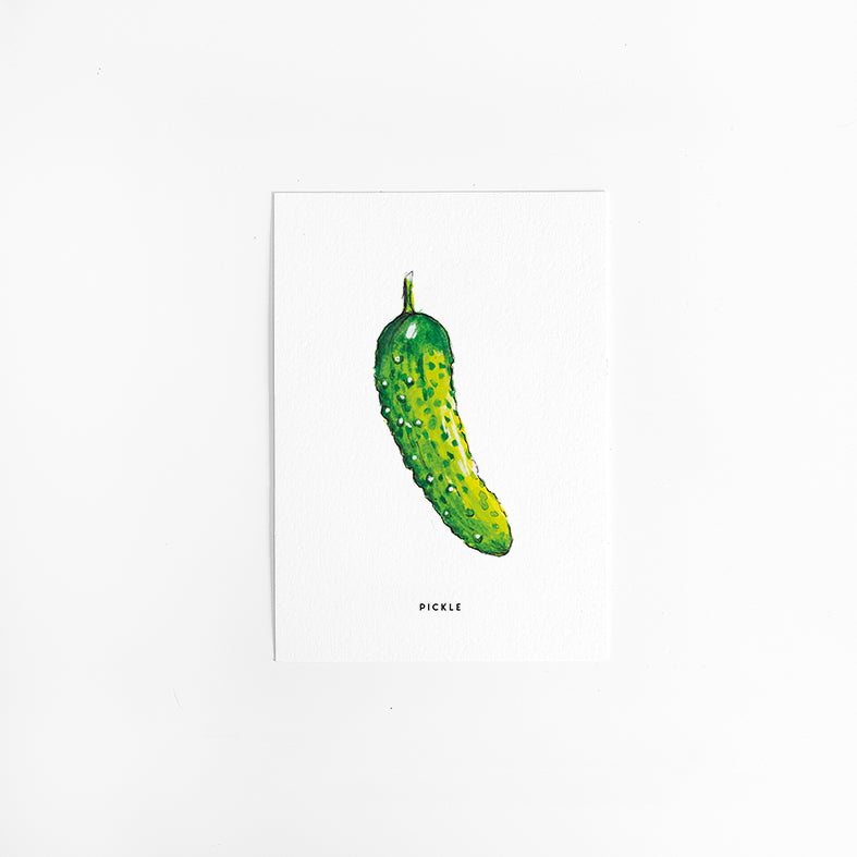 Wenskaart Keuken: Augurk