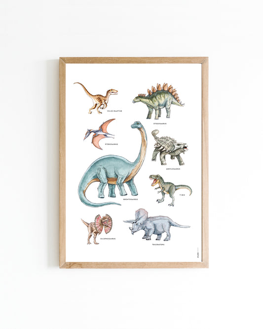 Poster 30x40 Dino's