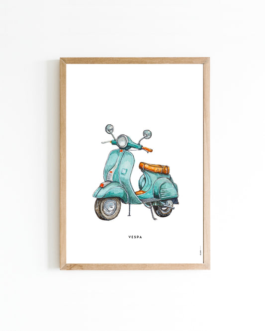 Poster 15x20 Vespa