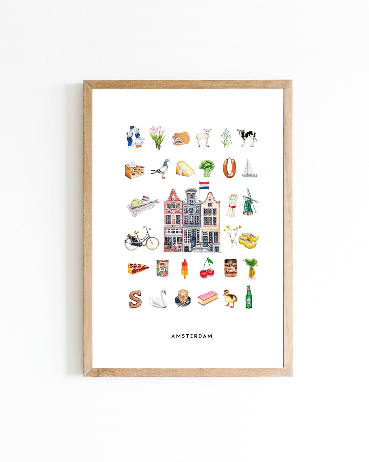 Poster 15x20 Holland: Amsterdam