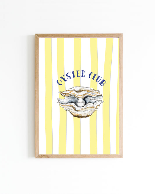 Poster 15x20 Keuken: Oyster party
