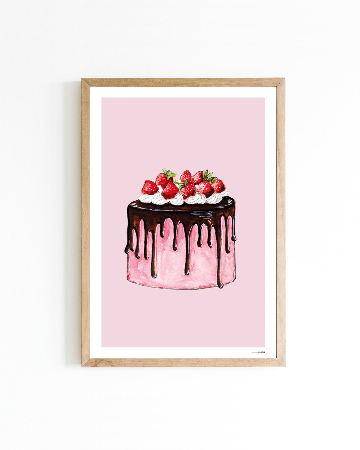 Poster A4 Keuken F: Taartje