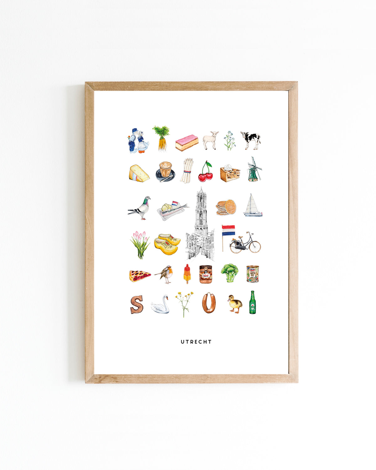 Poster 15x20 Holland: Utrecht