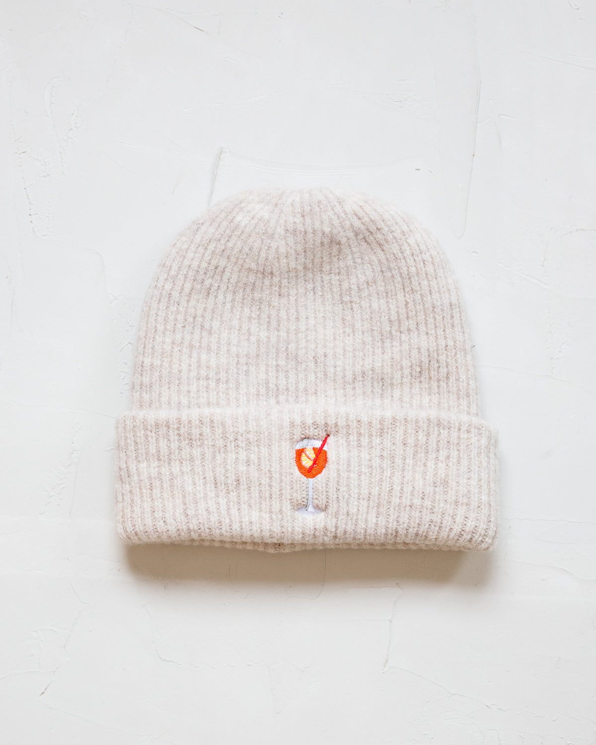 Beige Muts met Aperol