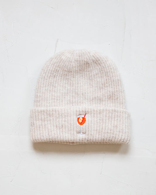 Beige Muts met Aperol