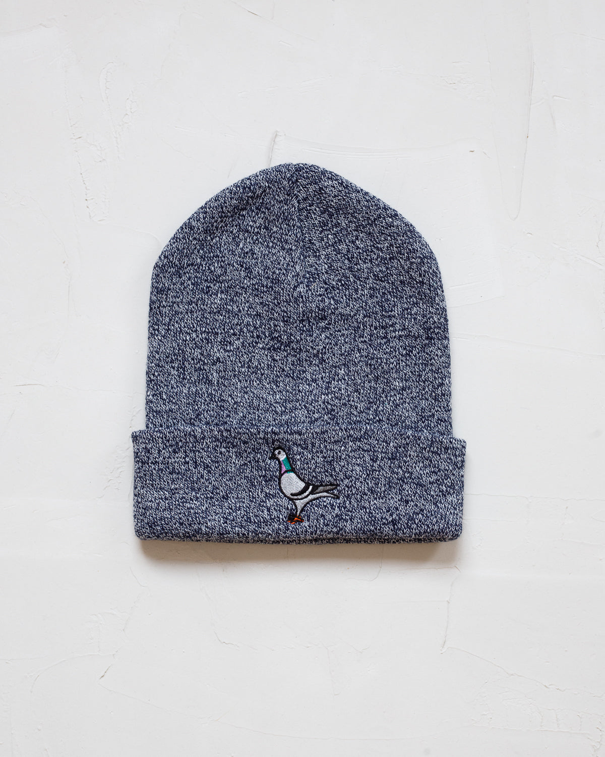 Gemêleerd blauw Muts met Duif