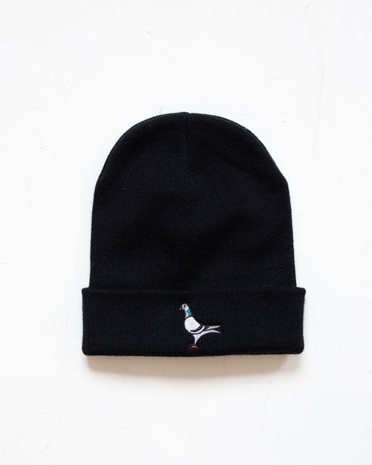 Zwarte Muts met Duif