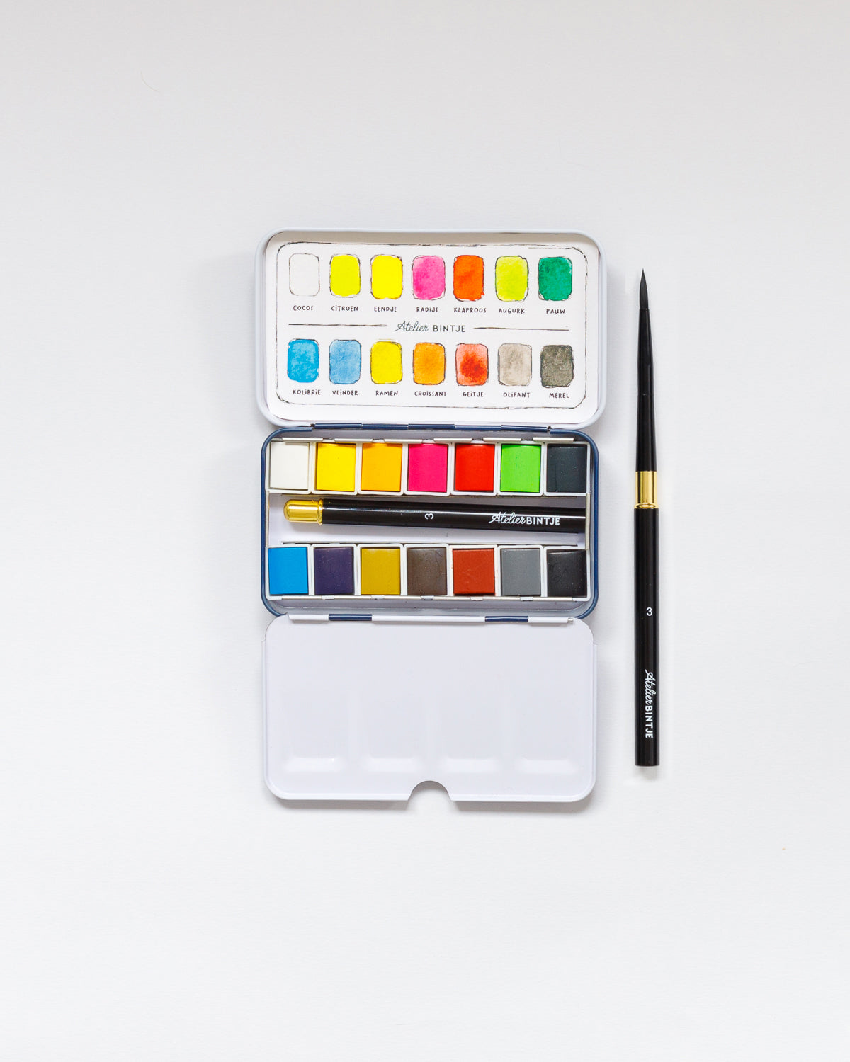 Bintje Atelier Aquarel verfset 14 kleuren