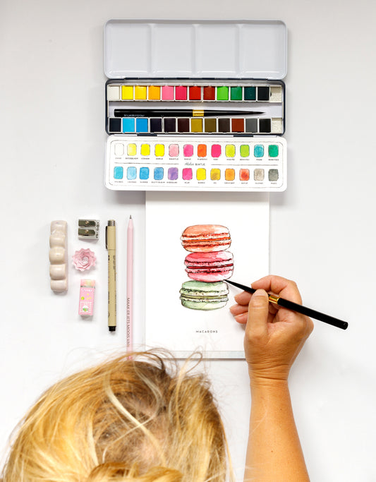 Bintje Atelier Aquarel verfset 24 kleuren