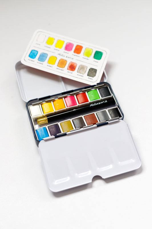 Bintje Atelier Aquarel verfset 14 kleuren